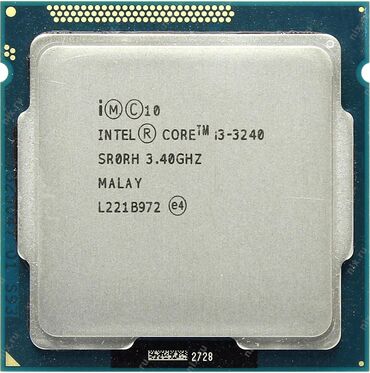 процессор компютер: Процессор, Колдонулган, Intel Core i3, 2 ядролор, ПК үчүн