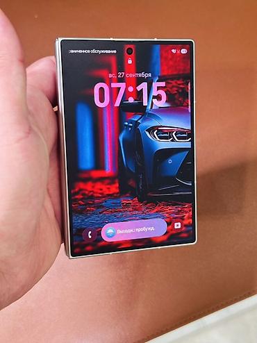 самсунг z fold 3: Samsung Galaxy Z Fold7, Б/у, 256 ГБ, цвет - Белый, 1 SIM, eSIM — 6