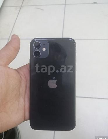 telefon xetsiz internet: IPhone 11, 128 GB, Qara, Simsiz şarj — 1