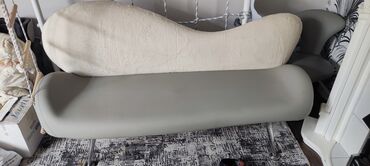 диваны фото: Прямой диван, цвет - Серый, Новый