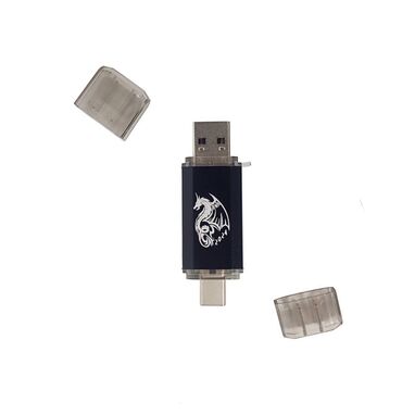 Компьютерные мышки: Флешки USB 2.0, с дополнительным входом Type-C (для смартфонов)
