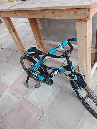velosiped sepi: Uşaq velosipedi – START 20 - Təkər ölçüsü: 20 düym - Rəng: qara-mavi — 1