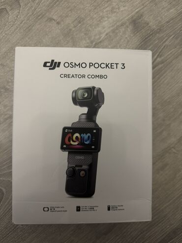 ZX: DJI Osmo Pocket 3 – Creator Combo Kompakt stabilizatorlu kamera