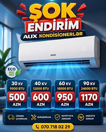 кондиционер бу с установкой: Kondisaner anbardan satiş.30-35kv -480 azn.Qimləetlər aşagina — 6