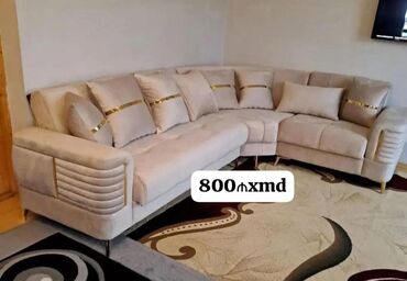 светлого голубой пуфик: Künc divan, Divan