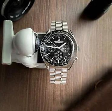 Ručni satovi: PAGANI DESIGN PD-1701 -Crni- Omega Speedmaster Moonwatch Potpuno nov — 9