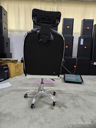 Офисные кресла: Офисное кресло, Новый, С колесиками, цвет - Черный, Самовывоз — 10