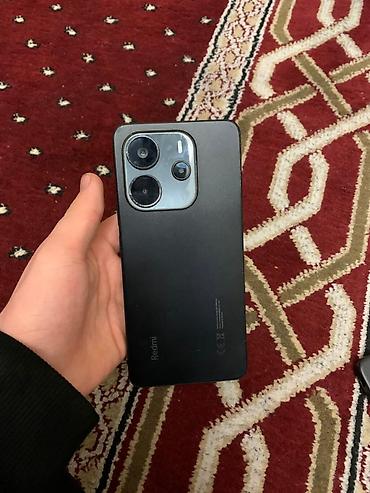 Redmi: Redmi, Redmi Note 14, Б/у, 128 ГБ, цвет - Черный, 2 SIM — 1