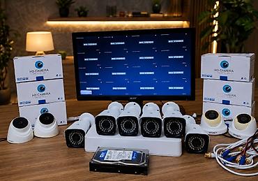 dvr qiymetleri: Təhlükəsizlik kamera sistemi dəsti - Monitor: 20" ekran - DVR — 1