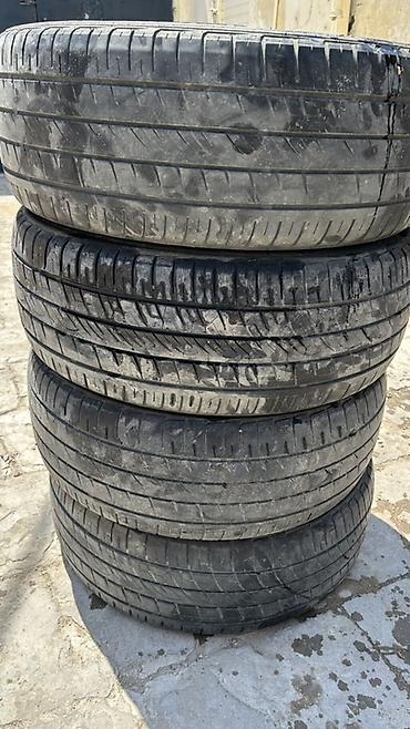 bmw e36 kapot: 4 ədəd teker satilir . Olculeri : 235.55.19. Tekerin 1 ededi zedelidi — 2