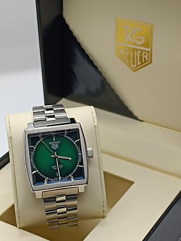 monaco: ▪️Marka: Tag Heuer ▪️Model: Monaco seriyası ▪️ Xüsusi buraxılış — 10