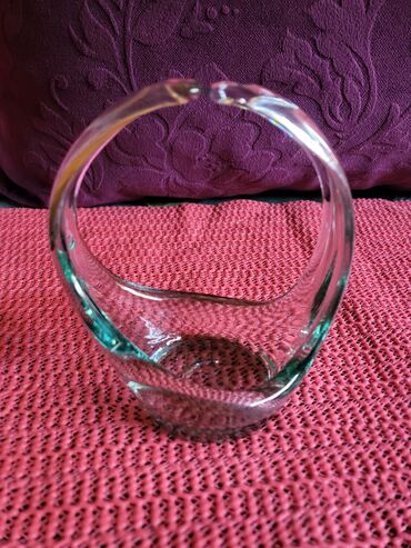 Staro posuđe i escajg: Korpa nova duvano staklo Albi glass Spanija 70te. Visina. 11cm na lalafo.rs — 4 Staro posuđe i escajg: Korpa nova duvano staklo Albi glass Spanija 70te. Visina. 11cm — 4