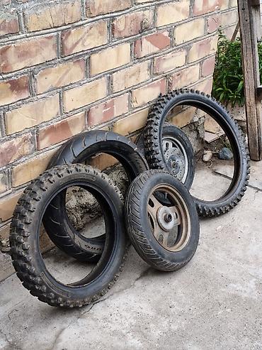 Мотозапчасти и аксессуары: Шины Б/у, Самовывоз — 2