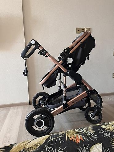 uşağ paltarlari: Uşaq arabası – Belecoo 2-in-1 (beşik + gəzinti) Xüsusiyyətlər: - — 6