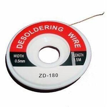 payannik: Lehim Təmizləmə Teli (Desoldering Wire) - Səthə quraşdırılmış — 2