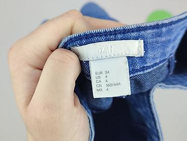 zaraz flared jeans: H&M, Szorty damskie, rozmiar XS — 5