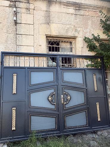 Yeni Dəmir Həyət darvazası, Yana açılan, 350 m, Mexaniki, Qapı ilə, rəng - Qara, Kredit var, Ödənişli quraşdırma, Ünvandan götürmə, Ödənişli çatdırılma, Rayonlara çatdırılma