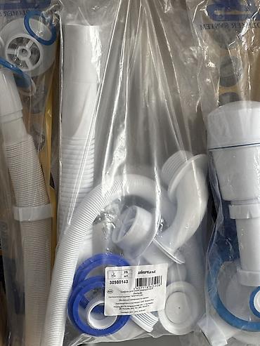 Душ кабинасы үчүн сифондор: Сифон для ванн поворотный VIRPlast, белый. Артикул: 30980143. На — 2