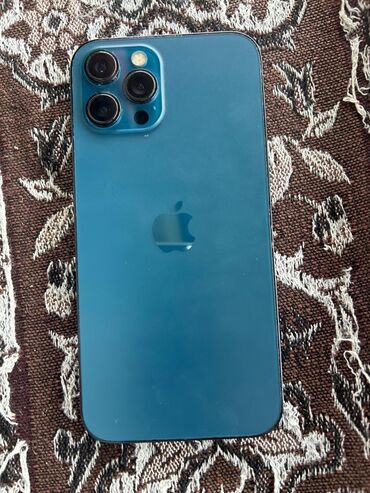 iphone 12 pro max ekran: IPhone 12 Pro Max, 256 GB, Pacific Blue, Face ID