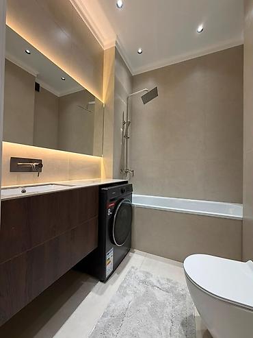 квартира орто сайский рынок: 3 комнаты, 92 м², Орто-Сай с. Элитка, 4 этаж, Дизайнерский ремонт — 6