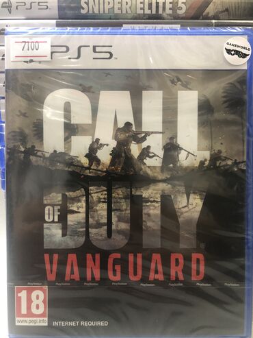 call of duty vanguard: Playstation 5 üçün call of duty vanguard oyunu. Yenidir, barter və