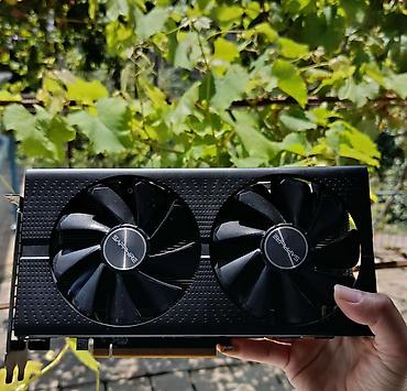 komputer aksesuarları: Videokart Sapphire Radeon RX 580, 8 GB, İşlənmiş — 1