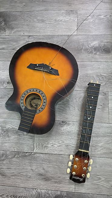 реставрация гитары: Акустическая гитара Legend (sunburst) — корпус формата фолк/аудиториум — 2