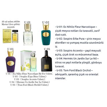 Ətriyyat: Heftelerle qalici 50 ml kişi ve unisex etirler,paltari yu geyin etri -da lalafo.az — 1 Ətriyyat: Heftelerle qalici 50 ml kişi ve unisex etirler,paltari yu geyin etri — 1