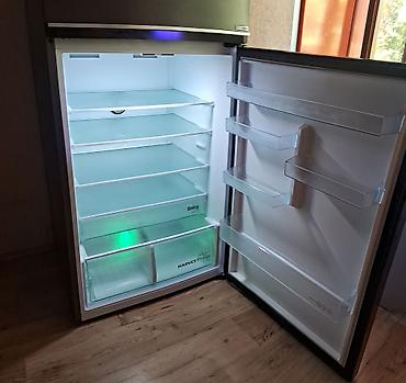 Техника и электроника: Б/у 2 двери Beko Холодильник Продажа, цвет - Серый — 4