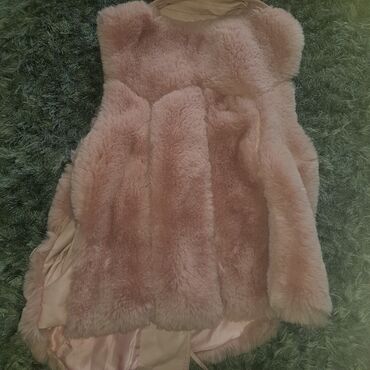 jakna za trudnice: XL (EU 42), With lining, Faux fur, color - Pink