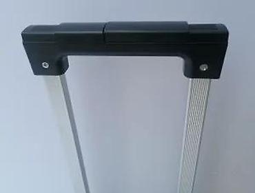 Putni koferi i torbe: Ručni kofer na točkiće – beli, tvrda školjka - Materijal: tvrda — 11