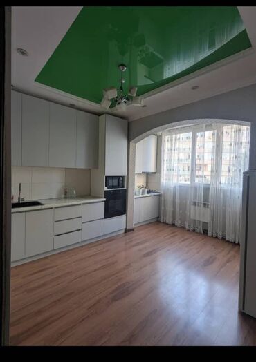 квартиры в канте продажа: 3 бөлмө, 78 кв. м, 106-серия жакшыртылган, 2 кабат, Евроремонт