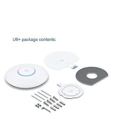mini kompüterlər: Ubiquiti UniFi U6+ (U6-Plus) Wi‑Fi 6 access point – tam yeni, orijinal — 5