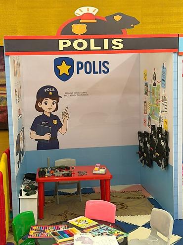 miniş: Uşaq üçün modul mini-şəhər oyun zonası – Polis, Xəstəxana və — 6