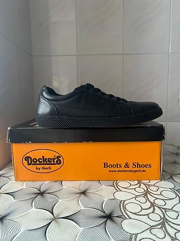 boot: Məhsul: Dockers by Gerli kişi krossovkası - Rəng: qara - Model — 2