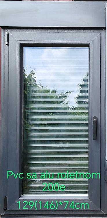satom: PVC prozor sa aluminijumskom roletnom - Materijal: PVC okvir u — 1