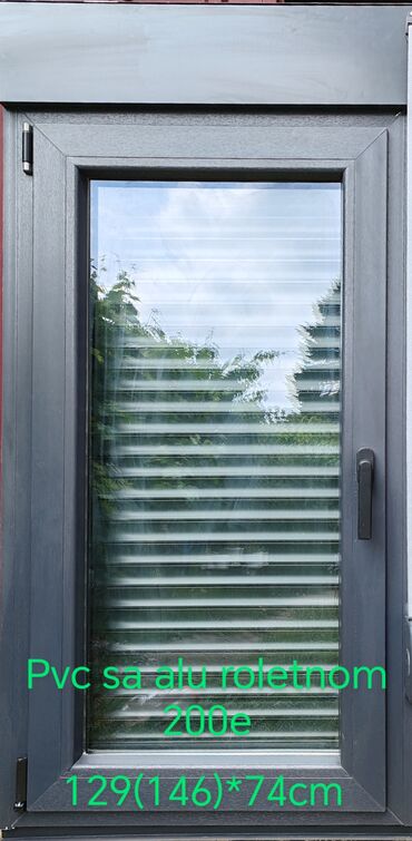 Prozori: Aluminijumski termo prozori – više dimenzija i varijanti - Kupatilski — 8