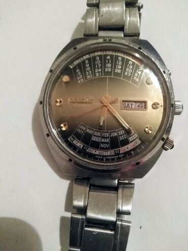 јашар ахмедовски venčajte me sa njenom lepotom: Muski sat stari Orient Y469672-4A,21rubin,automatik,kalendar.Ispravan