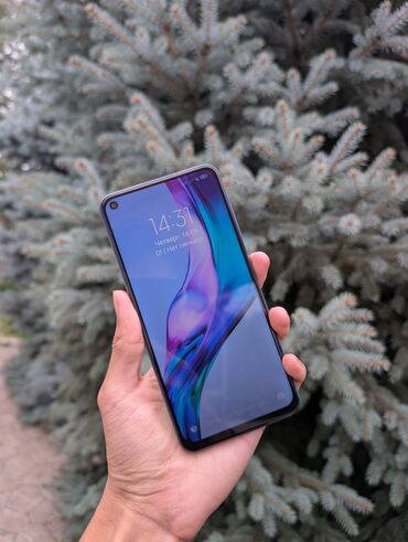 телефоны xiaomi redmi нот 7: Redmi, Redmi Note 9, Колдонулган, 128 ГБ, түсү - Көк, 2 SIM