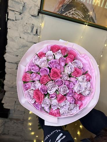 Букеты из живых цветов: Букеты из свежих цветов в нежной пастельной гамме. /Московская 184 — 11