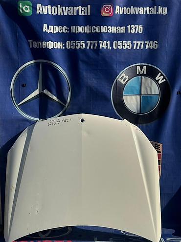 w204: Капот Mercedes-Benz, Б/у, Оригинал — 1