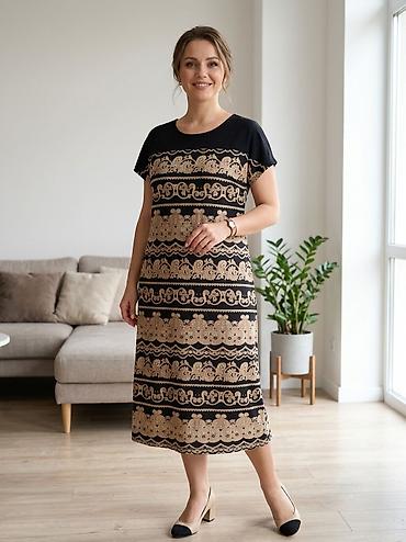 Новое трикотажное платье, размер XL-2XL. 20 ман lalafo.az -da Новое трикотажное платье, размер XL-2XL. 20 ман