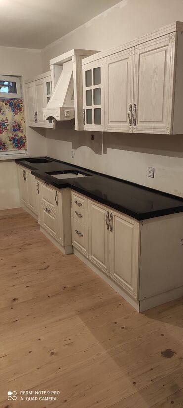 Sifarişlə mətbəx mebeli: Sifarişlə mətbəx dəsti, Taxta — 1