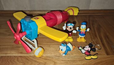 paja patak igracka: Originalni avion Mickey-ja Mouse-a iz serije Mickey Mouse Clubhouse,sa
