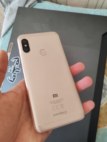 xiaomi mi 10t qiymeti: Xiaomi Mi A2 Lite, 32 ГБ, цвет - Золотой, 
 Сенсорный, Отпечаток пальца, Две SIM карты