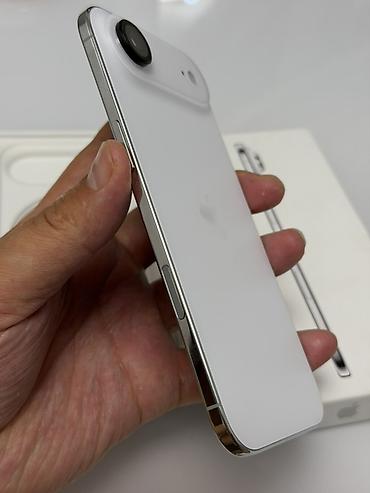 apple whatch: IPhone Air, Б/у, 256 ГБ, Белый, Защитное стекло, Коробка, 100 % — 4