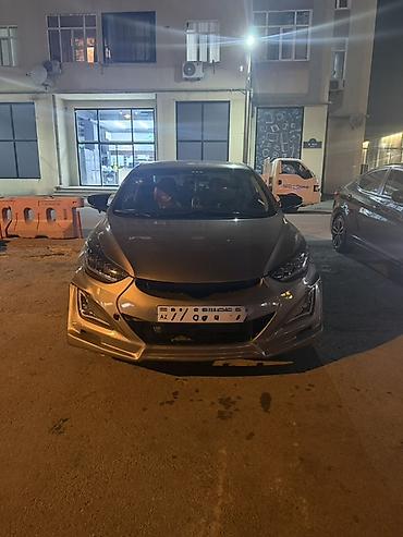 kia optima oluxanasi: Hyundai Elantra üçün tam ön body kit - Model uyğunluğu: 2011–2015 — 1