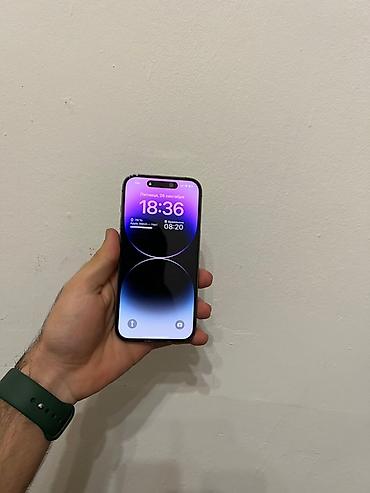 electronics iphone: IPhone 14 Pro, Deep Purple, Face ID — 2
