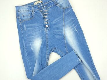 jeansy damskie ze ściągaczami: Jeans, S (EU 36), condition - Very good