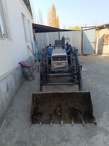 миний экскватор: Продаю мини трактор с куном и с фрезой 
Мицубиси МТ 25.01